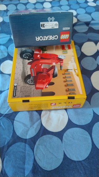 Lego Creator Vespa e Autobus Rosso