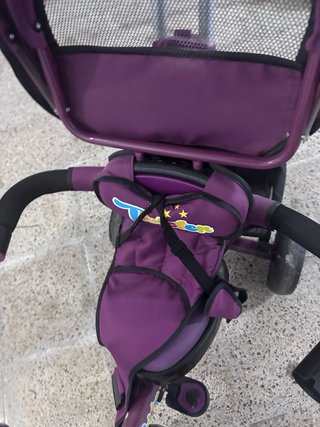 Triciclo para bebé morado
