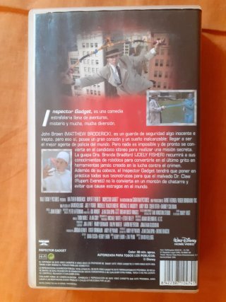 Película VHS Inspector Gadget