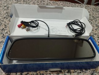 Espejo retrovisor coche cámara trasera 4.3