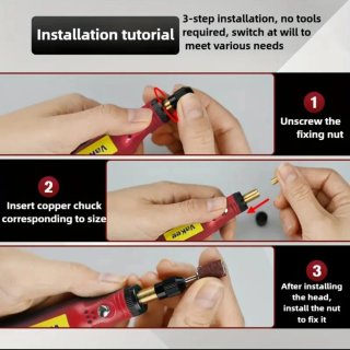 Mini amoladora Dremel kit accesorios