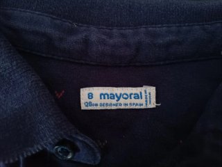 Polo azul niño Mayoral
