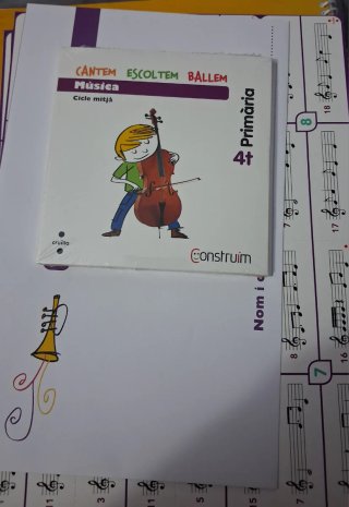 Libro Música 4 Primaria Cruïlla