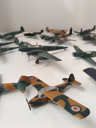 Airfix Aviones Maqueta 1/72 (Spitfire, Auster, Avr