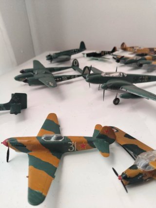 Airfix Aviones Maqueta 1/72 (Spitfire, Auster, Avr
