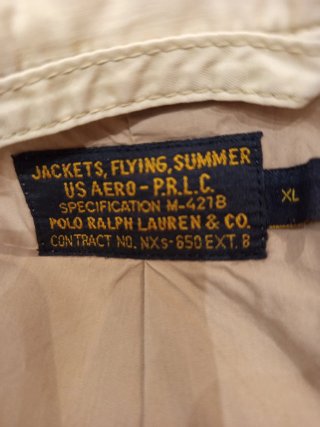 Chaqueta aviador Polo Ralph Lauren Beige XL