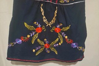 Blusa Flamenco Bordada Talla M