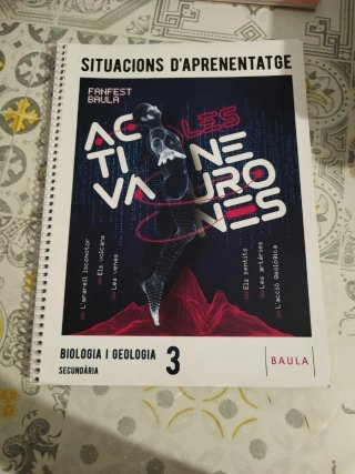 BIOLOGIA 3 ESO (EN CAT) - VENTA DOS LIBROS EN DESC