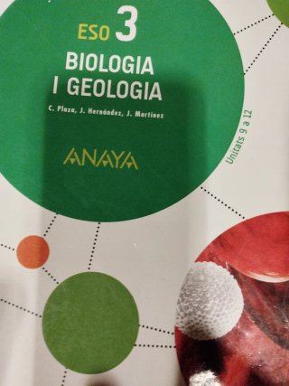 Libros de 3 ESO biología i geología