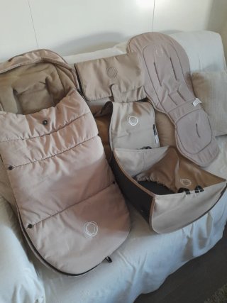 Coche  y silla Bugaboo  convertible completo