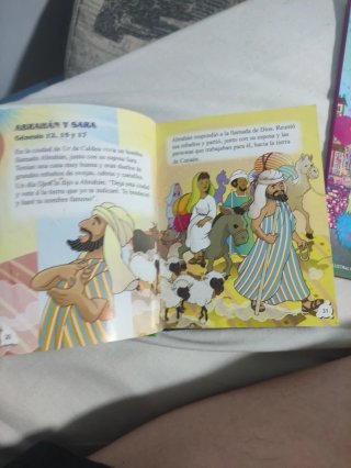 Mini Biblia infantil+mini libro de regalo