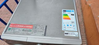 Lavadora LG gris 7,0 Kg