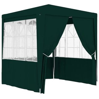 Gazebo Professionale con Pareti Verde Resistente All'acqua