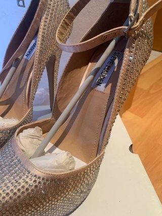 Zapatos Steve Madden tacón alto plataforma