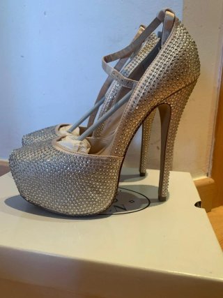 Zapatos Steve Madden tacón alto plataforma