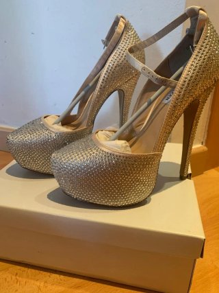 Zapatos Steve Madden tacón alto plataforma