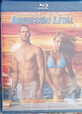 Blu-ray Inmersión Letal (Paul Walker, Jessica Alba