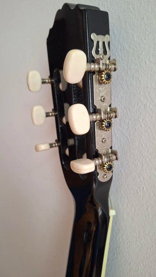 Guitarra Clásica Negra