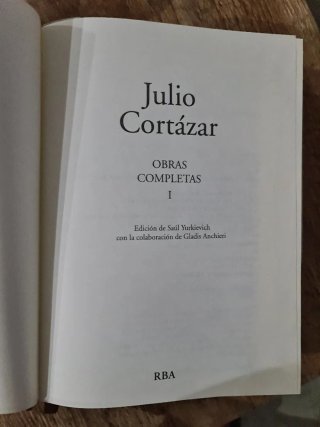 Obras completas Julio Cortázar. Tres novelas