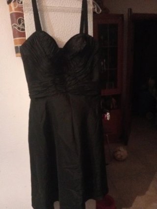 Vestido fiesta negro talla 44