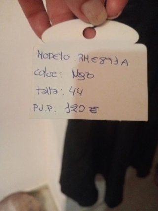 Vestido fiesta negro talla 44