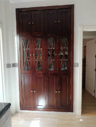 Puertas de madera para despensa