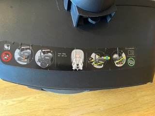 Silla de coche CYBEX + base ISOFIX  grupo 0