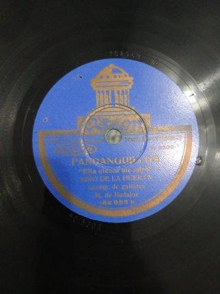 Lote 10 discos pizarra 78rpm Flamenco.