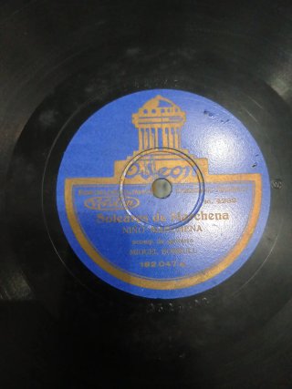 Lote 10 discos pizarra 78rpm Flamenco.