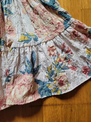Vestido Zara floral mini