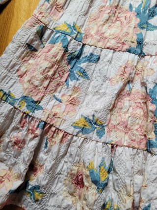 Vestido Zara floral mini