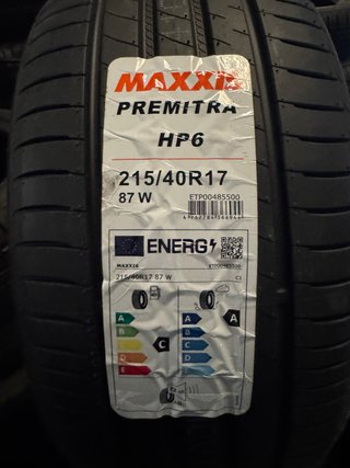 Neumático Maxxis Premitra HP6 215/40 R17 87W