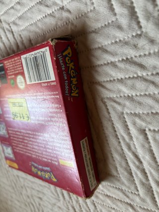 Pokémon Rojo Game Boy Nintendo