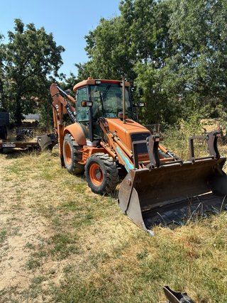 Retro Retroexcavadora Fiat Hitachi