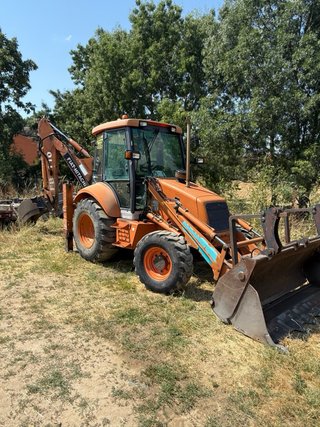Retro Retroexcavadora Fiat Hitachi