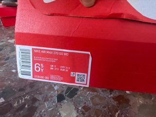 Zapatillas Nike Air Max 270 Negras Naranja
