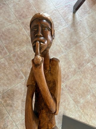 Figura madera República Dominicana