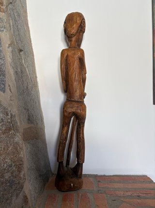 Figura madera República Dominicana