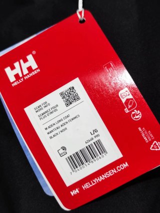 Helly Hansen chubasquero largo aden mujer