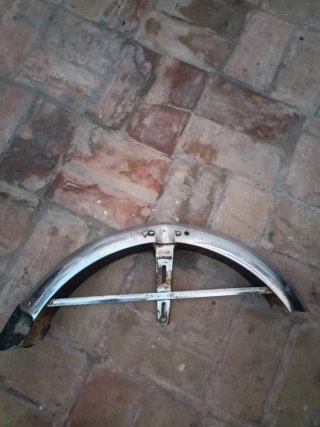 Guardabarros delantero Puch carabela Plata