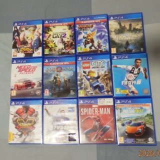 Consola PS4 Slim 1TB + Mando + 12 Juegos