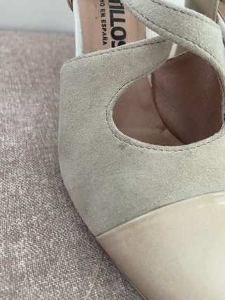 Zapatos de tacón Pitillos beige