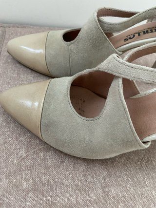 Zapatos de tacón Pitillos beige
