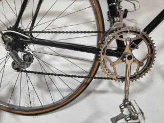 Bicicleta vintage restaurada decoración