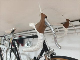 Bicicleta vintage restaurada decoración