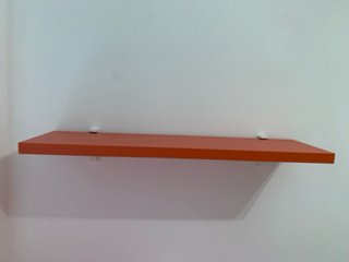 Escritorio y Estantería Naranja