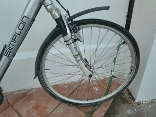 Bicicleta Simplon Booster Plata