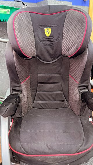 Silla de coche Ferrari Negra Se entrega en mano