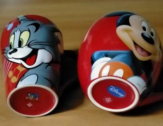 Tazze Mug Disney Originali Topolino e Tom & Jerry
