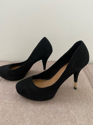 Zapatos de tacón Pull & Bear negros